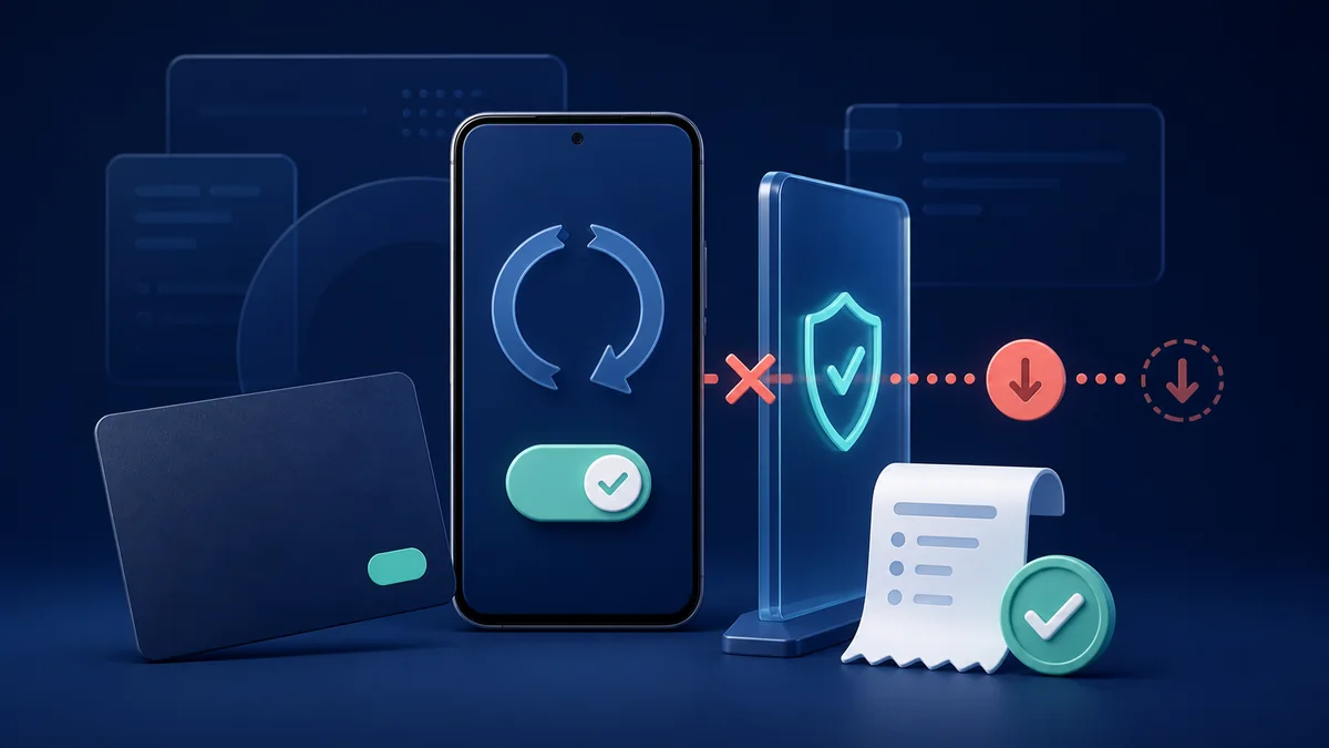 Карта, смартфон и разорванный цикл автосписаний с подтверждением отмены